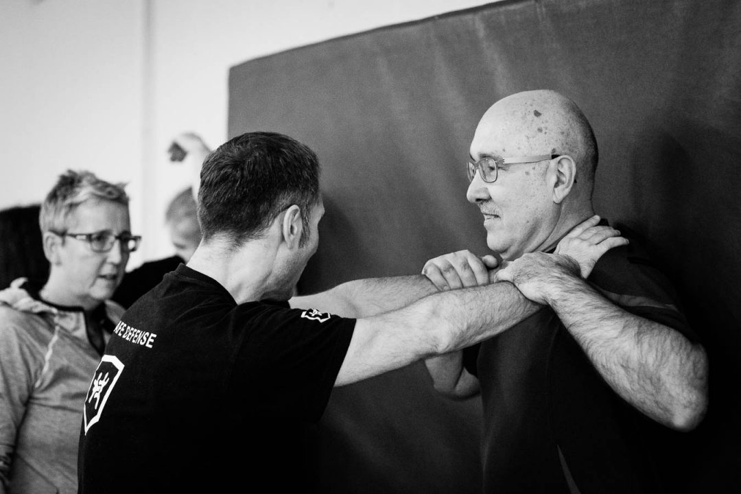 Selbstverteidigungsseminar im Ganbaru Dojo, Remscheid